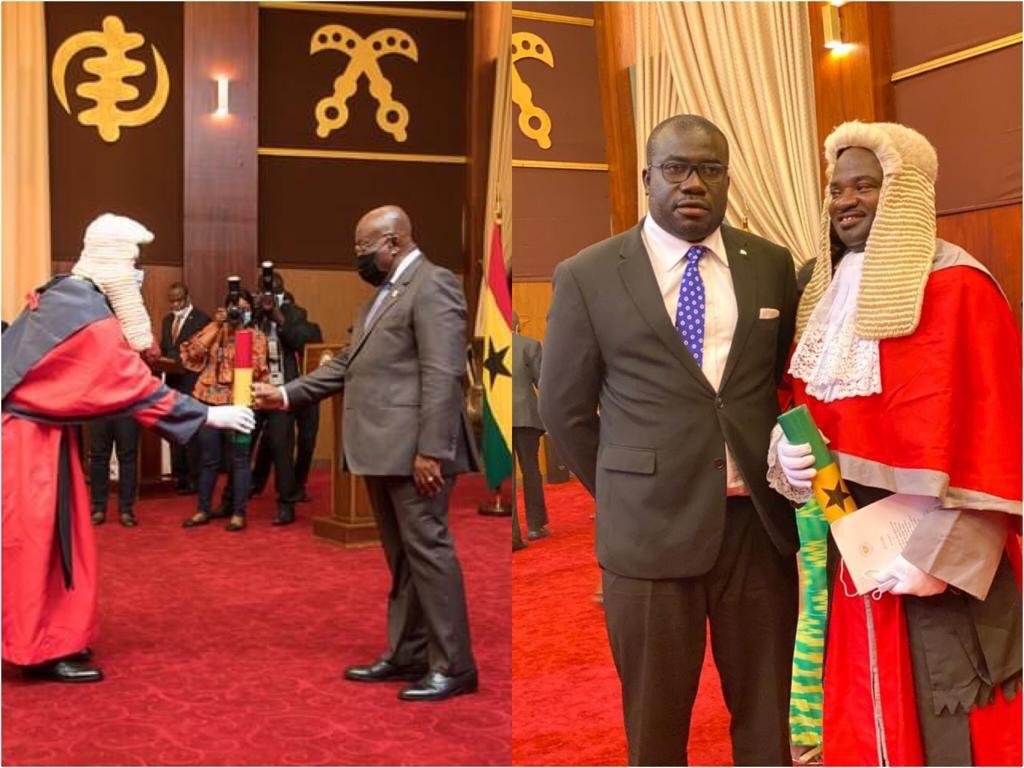 President Akufo-Addo Exposed After Swearing In An NPP Constituency Chairman As Supreme Court Judge