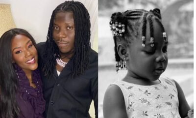 Like Mother Like Daughter – Hard To Spot The Difference Between Stonebwoy’s Wife And Daughter In This Photo (watch photo)