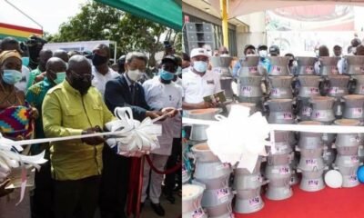 Ghanaians React After Seeing Akufo-Addo Commissioned 'Coal Pots'