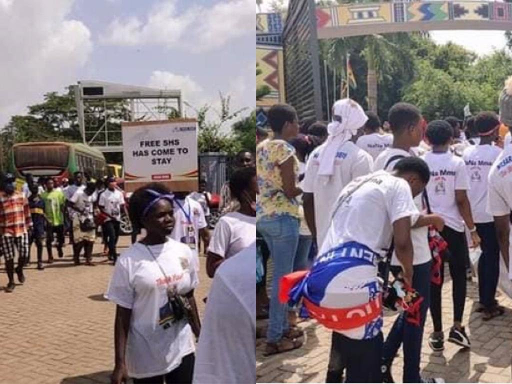 Photos: Free SHS Procession Organized in Kumasi Flops; Only 50 People Attended