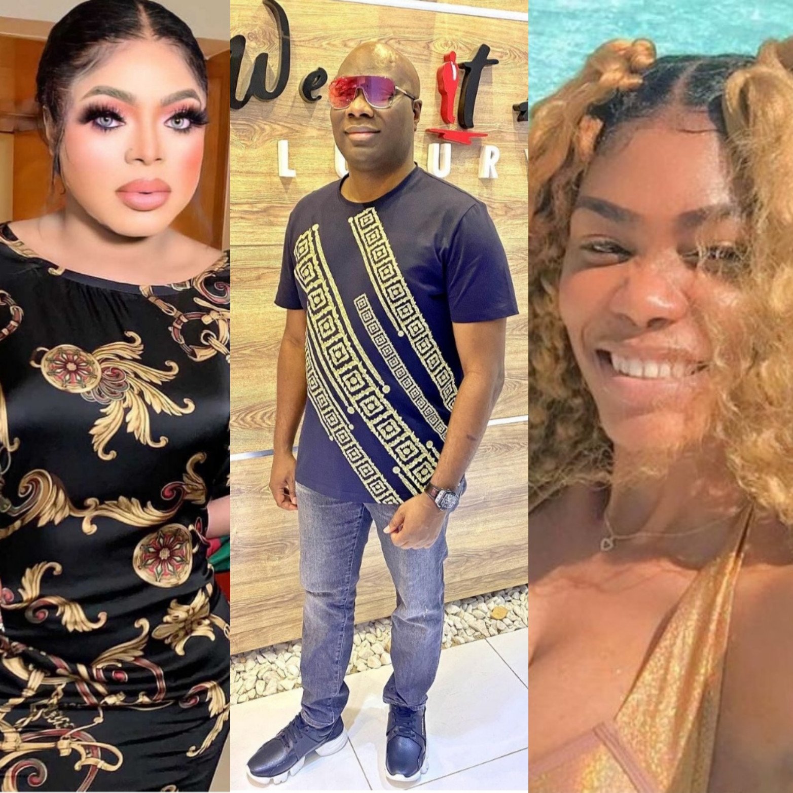 Bobrisky’s Former PA, Oye Kyme And Billionaire, Mompha Dirty Themselves After Claiming He’s In A Relationship With The Crossdresser