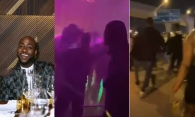 Scores Injured As Davido And His Boys Fight Dirty At A Club With Dubai 'Big Boys'