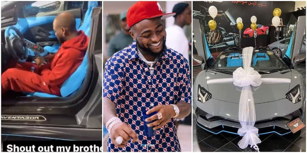 Christmas comes early for Davido as he buys Lamborghini Aventador worth over N300m