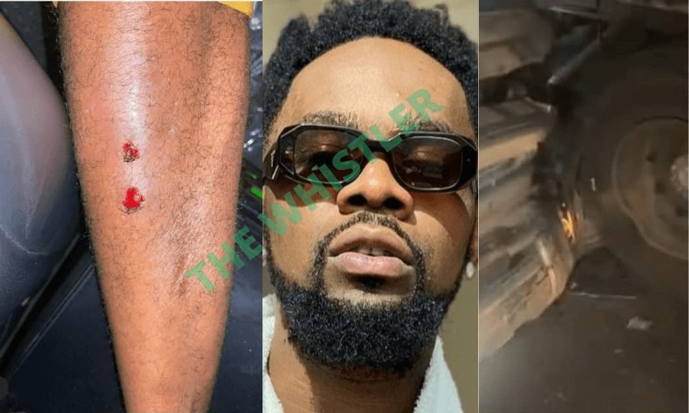 Patoranking Survives Fatal Accident [Video]