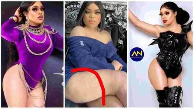 Finally Bobrisky's 'Decaying' Bum Bum Photos Surface Online; Fans React Massively
